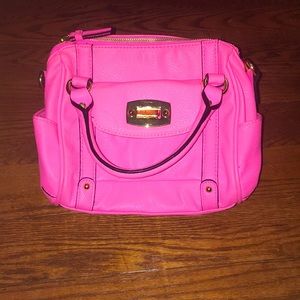 COPY - Cute hot pink hand bag.  Missing long stra…